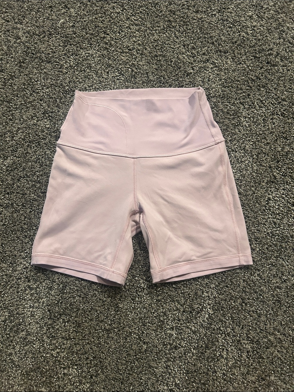 lululemon athletica High-Rise Bike Shorts - Pale Pink